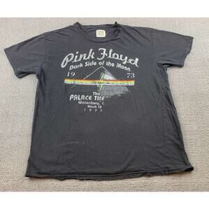 VTG Furst Of A Kind T Shirt Large Black Pink Floyd Dark Side Of The Moon Graphic